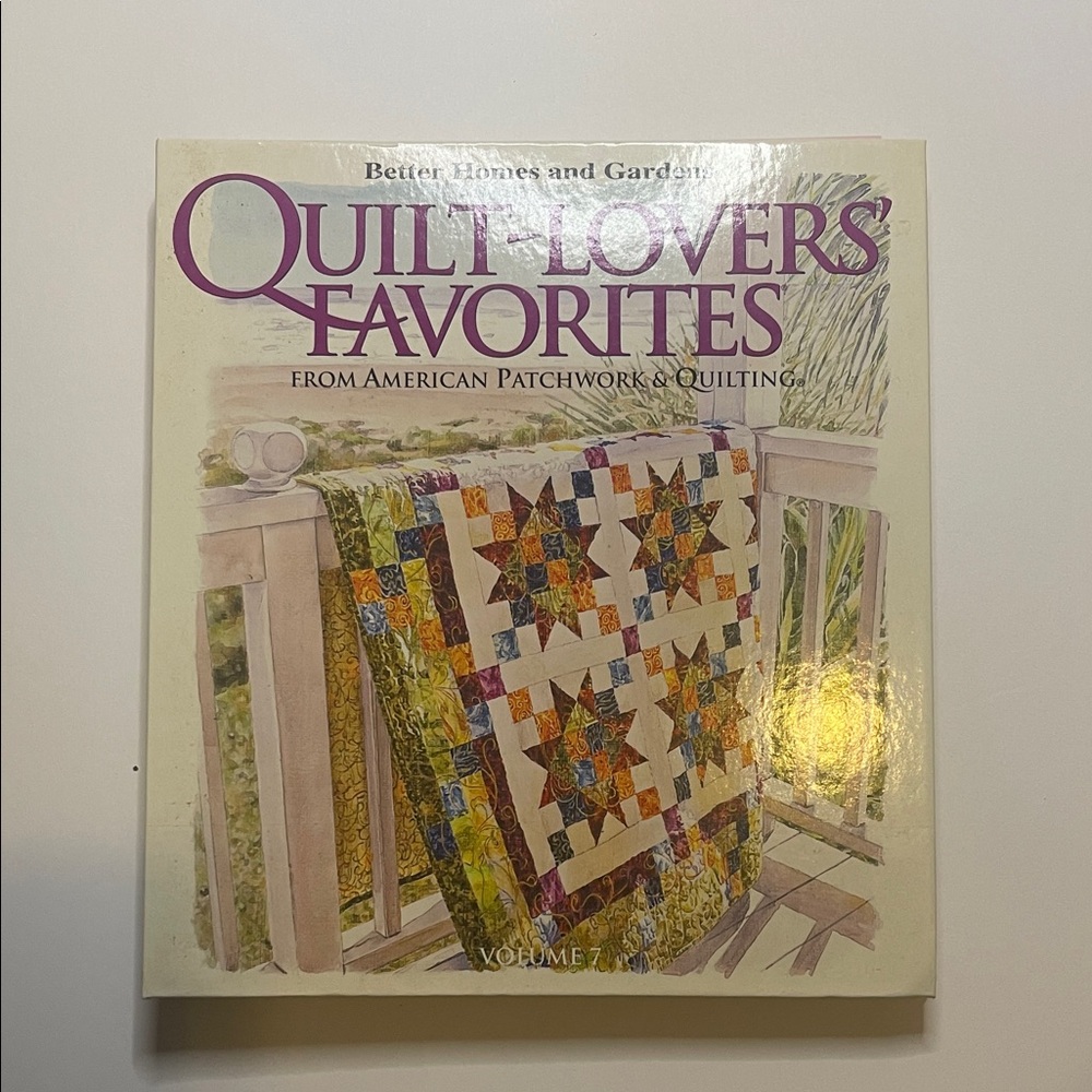 Better Homes And Gardens‎ Quilt Lovers' Favorites Book